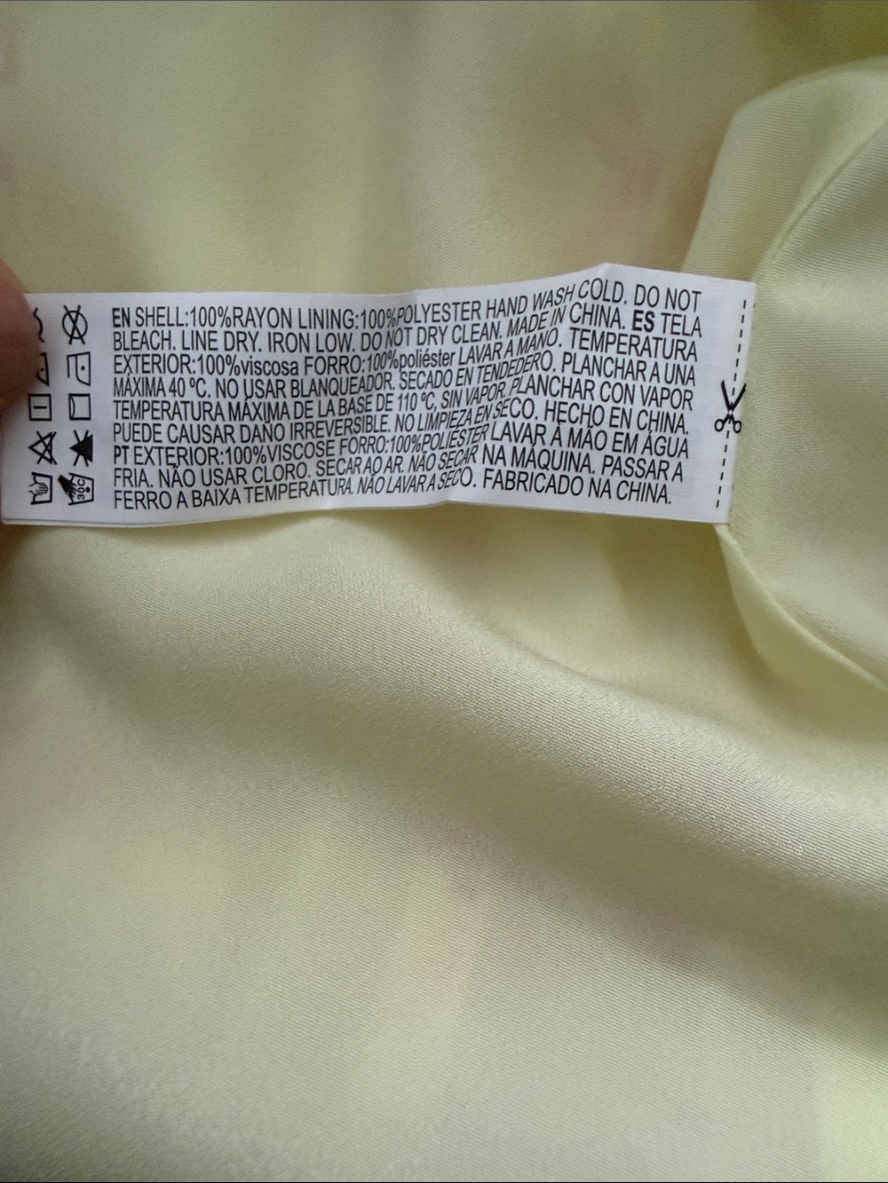 Forever 21 Pale Yellow Floral Maxi Dress with Pink Accents - Picture 4 of 5